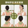 Protector de cuello de lana de moxa con calefacción eléctrica y núcleo de moxa, almohadilla térmica para cuello de terapia de moxa, protector de cuello de lana de moxa para fisioterapia