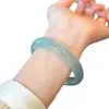 Explosiones del Libro Rojo Pulsera de Nuevo Color Jade Chino Pulsera de Cuarcita Artículos A Naturales Piedra Preciosa Azul Claro para Mujer