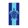 Toalla de playa de terciopelo de doble cara con impresión clara transfronteriza, absorbente, secado rápido, toalla de baño para natación, capa, toalla deportiva para secar el sudor