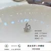 Brincos de Aço Titânio 316L, Brincos de Zircônia Gato Doce e Descolado, Tarraxas de Osso da Orelha Anel Coelho Estrela, Brincos de Piercing Maçã de Alta Qualidade