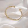 Anillo de Möbius Princesa Fugitiva Pulsera de Campana de Lazo Femenina Abierta Ajustable Pulsera de Mejor Amiga Joyería de Temperamento