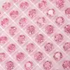 Zircón Octogonal Corte Milenio Rosa Piedra Suelta Cristal Punto Brillante Fondo Puntiagudo Diamante Zircón Colorido Accesorios para Pendientes DIY Venta al por Mayor