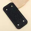 Fondos de Bolso Personalizados con Patrón de Cocodrilo de PU, Hechos a Mano para Bricolaje, Multicolor, Tamaños Grande, Mediano y Pequeño, Estampado Animal Encerado al Aceite, Directo del Fabricante de Origen, Venta al por Mayor