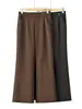 Pantalones Casuales Elegantes Ligeramente Acampanados, Gruesos y Modernos, para Madres de Mediana Edad, Nueva Colección Primavera y Otoño 2026