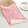 Toalla de Gasa Infantil de Seis Capas 25X50 Algodón Puro Tipo Jacquard para Bebé una Toalla Pequeña Toalla para Babas de Bebé de Guardería