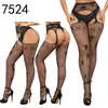 Meia-calça Sexy Popular Transparente Vazada com Abertura no Gancho para Mulheres 7507 Temptação