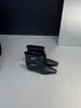 Versátiles Botas de Estilo Occidental Nuevas Cómodas con Aumento de Altura Moda Otoño Hebilla Punta Cuadrada 2026 Botas de Media Caña Botas Cortas Mujer
