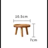 Soporte para flores, base de maceta de cerámica, estante para flores, soporte para acuario, soporte para botella de vino, piedra decorativa, adorno creativo, soporte para cuencos de perro y gato, mini