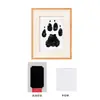 Popular Marco de Fotos con Memorial para Mascotas de Amazon con Almohadilla de Tinta No Lavable para Huellas de Patas de Gato y Perro, Marco de Escritorio