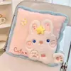 Almohada-manta muy atractiva 2 en 1 colcha cojín de doble uso para coche, oficina, habitación con aire acondicionado y almohada para siesta