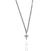 Ins luz lujo diseño nicho cuatro Awn collar de estrella femenino dulce cool temperamento simple cadena clavícula cadena suéter cadena suéter