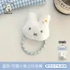 Nuevo lindo pasador de pelo de oso con lazo a cuadros flocado, pinza de pelo de peluche de oso linda versátil estilo coreano