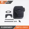Accesorios para motosierra HUS 394 395 394XP 395XP conjunto de silenciador 503711305 tubo de escape chimenea