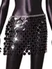 AYJ2026 Falda de lentejuelas sexy estilo callejero europeo y americano cruzada en Amazon Y20217 minifalda ajustada ceñida moderna