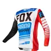 Ropa Nueva para Ciclismo Verano Hombres Ropa para Reducir la Velocidad Ropa para Ciclismo de Motocicleta Todoterreno Absorbente de Sudor y Transpirable de Manga Larga Ropa para Ciclismo Fox