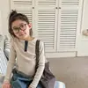 Primavera 2026 Ropa Nueva para Niños Estilo Coreano Otoño Camiseta de Manga Larga para Niñas Estilo Camisa Camiseta Básica