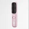 Peine Alisador de Cabello Inalámbrico LCD Transfronterizo Peine de Peinado Recargable Eléctrico Alisador de Cabello Portátil Iones Negativos Peine para Cabello No Dañino