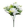 Nuevo Ramo de Claveles Artificiales de 5 Cabezas Transfronterizo Decoración de Flores Artificiales Clavel Exportación Adornos de Flores Secas Hechos a Mano