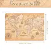 Wx094 Mapa Mundial Retro Papel Sydney 17g Regalo Caramelo Papel de Envoltura a Prueba de Humedad Papel de Seda Decorativo Náutico