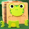 Bloques de Construcción para Niños de Preescolar 2-3-4 Años Bebé Educación Temprana Beneficiando el Desarrollo de la Inteligencia Niños y Niñas Juguetes de Rompecabezas Tridimensional