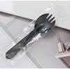 Tenedor y Cuchara Desechables Plástico Engrosado Cuchara Pequeña para Pastel Postre Helado Tenedor para Ensalada de Frutas Empaquetado Individualmente