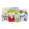 Bolsa para Empaque de Alimentos Personalizada Auto-Soportante Auto-Sellante con Cierre Bolsa de Película Compuesta de Papel de Aluminio Rollo Bolsa para Empaque de Té Café Bocadillos