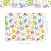 Wx259 Papel de Cópia Ovo de Páscoa 17g Papel de Embrulho à Prova de Umidade para Doces de Presente Papel de Ovo de Desenho Animado Pera da Neve