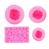 Molde de Silicone para Bolo de Abóbora de Halloween com Folha de Bordo, Molde para Bolo de Assar, Molde DIY para Assar, Gesso Aromaterápico, Molde para Vela