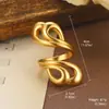 Estilo de corte europeo y americano oro ruso nicho nuevos aretes medievales borla perla diseño ojo de tigre aretes de alta gama