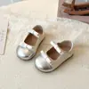 Zapatos de Cuero para Niñas Primavera y Otoño 2025 Estilo Chanel Zapatos Individuales Infantiles Zapatos Mary Jane Suaves para Niñas Pequeñas, Niños Pequeños y Niños