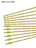 Flechas de Fibra de Carbono Mixta para Ballesta de 20 Pulgadas, Flechas con Plumas de Goma para Tiro con Arco al Aire Libre, Tubos de Flecha de Carbono, Diámetro Interior 7.62, Diámetro Exterior 8.8