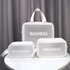 Estilo K de Estilo Ins Bolsa de Tocador Impermeable Esmerilada de PVC Bolsa de Cosméticos Cosméticos y Productos para el Cuidado de la Piel Bolsa de Cosméticos Bolsa Organizadora de Cosméticos