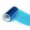 Película de liberación transparente de PET azul de 75 um en stock, película aislante de aceite de silicona de una sola cara, antiadherente, antiestática y resistente a altas temperaturas.