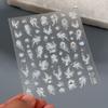 [Enquanto Durarem os Estoques] Magico Popular Atacado Dopamina Fresca Crianças Flor Nail Art Adesivos Papelaria Ferro