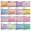 Bolsa de Cosméticos de Lona Floral con Citas Inspiradoras al por Mayor Bolsa de Artículos de Tocador Venta Caliente Transfronteriza Bolsa de Almacenamiento de Lápices Labiales Personalizada con Fotos