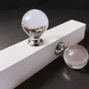 Atacado de Puxadores de Cristal de Furo Único, Loja com 15 Anos Especializada em Puxadores para Móveis, Botões de Cristal, Puxadores Simples para Gavetas e Armários
