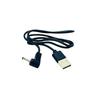 Cabo de alimentação USB em cotovelo DC3.5 5v1A para walkie-talkie, lanterna, luminária de mesa, ventilador, vela, cabo de carregamento universal dedicado