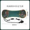 Almohada Combinada de Mugwort con Calefacción Eléctrica Almohada Cilíndrica Inflable Almohada de Mugwort de una Sola Pieza Almohada de Tela Gruesa para el Hogar Soporte Cervical Almohada para Columna Cervical con Moxibustión