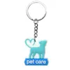 Llavero de Animalitos Doctor Dibujo Animado de Goma Suave PVC Colgante para Maleta Llavero Accesorio DIY Transfronterizo En Stock