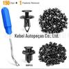 150/151 push pcs Tipo Rebite 2 tamanho pára-choques do carro Fender snap fastener ferramenta de remoção