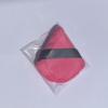 Esponja de Maquillaje de Terciopelo de Cristal Ultra Suave Triangular Transfronteriza, Esponja de Polvo Fijador de Terciopelo Corto, Esponja de Polvo Flockada en Forma de Abanico