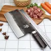 Comercio exterior transfronterizo 4Cr13 forjado cuchillo de cocina doméstico de corte de doble propósito cuchillo de cocina comercial de cocina de alta gama Yangjiang cuchillo de cocina