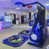 Videojuego City comercial VR doble baile somatosensorial juego máquina realidad virtual ritmo sable de luz fitness entretenimiento máquina todo en uno