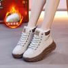 Zapatos de Algodón Peludo Cálidos de Invierno Nuevos para Mujer con Sensación de Caminar sobre las Nubes, Suela de Plataforma, Suela Suave, Botas de Nieve Deportivas Casuales