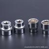 Cabezas de Llave de Vaso Cortas de 3/8 de pulgada para Reparación de Automóviles, Dado Hexagonal de 10 mm, Dado Hexagonal Externo