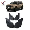 Adequado para Para-lamas Modificados Toyota 24 Prado Lc250 Guarda-lamas Especial Sobrancelha da Roda Acessórios