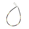 Collar de Cuentas Espaciadoras Color Caramelo Estilo Bohemio Nuevo Corea del Sur Estilo Chica Dulce Collar Versátil