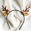 Faixa de cabelo de Natal chifre faixa de cabelo infantil bola de cabelo faixa de cabelo fofa faixa de cabelo luminosa barraca atacado
