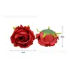 Flor de rosa de sueño de simulación decoración del hogar caja de flores caliente transfronteriza con flores cabeza de bandera de traje antiguo hacer corona arreglo floral