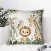 Funda de Almohada de Gato Más Vendida de Temu, Funda de Cojín Decorativa para el Hogar de Animales Linda y Divertida, Hecha a Medida y Disponible para Dropshipping